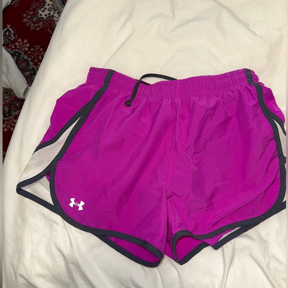 Under Armor running shorts